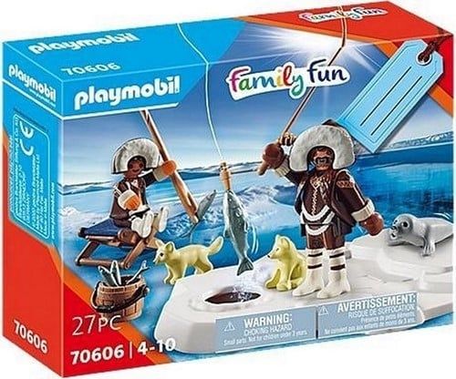 Playmobil Eisfischer 14x19cm
