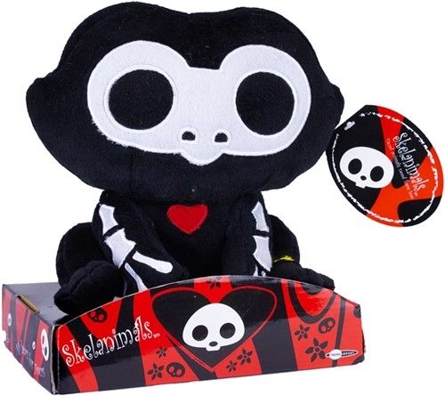 Skelanimals Plüsch Chip der Frosch 20cm