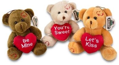 Plusch Bar mit herz 20cm Plusch Bar mit herz 20cm