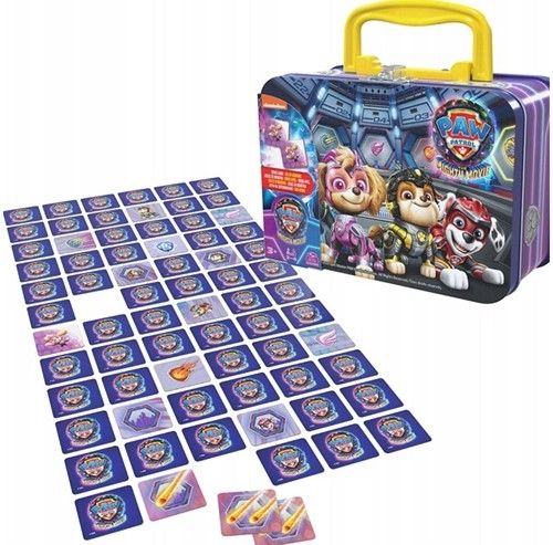 Spin Master Paw Patrol The Mighty Movie Memory-Spiel im Koffer 11x14cm