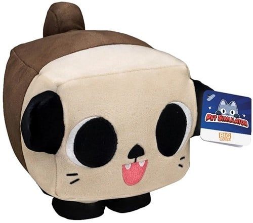 Big Games Pet Simulator Plusch Otter 15x15cm