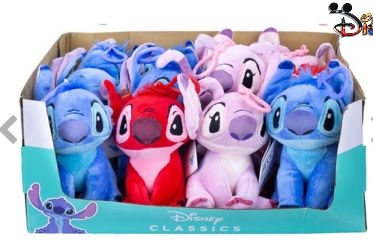 Disney Lilo & Stitch Plusch Bagclip  14cm