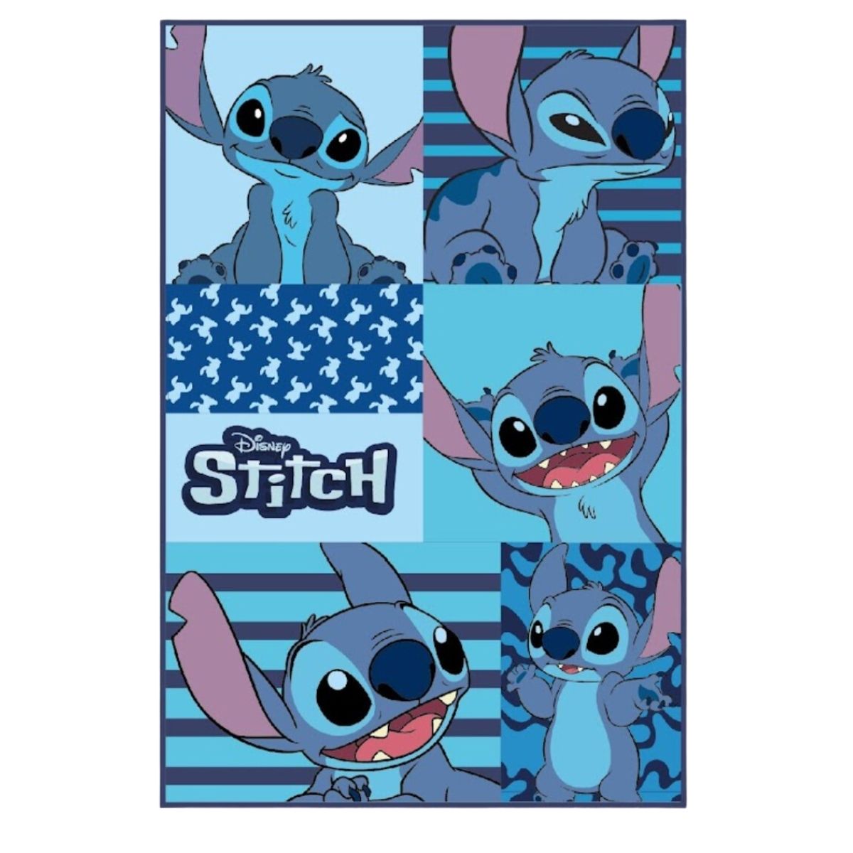 Disney stitch Teppich 80 x 120 blau