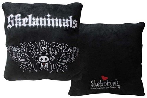 Skelanimals Plüsch kissen 35x35cm Tattoo