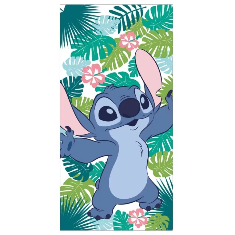 Disney Lilo und Stitch Badetuch, Strandtuch 70x140cm (Schnell trocknend