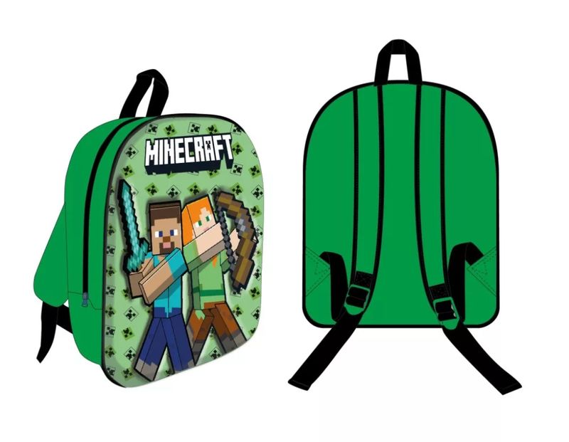 Minecraft Block Battlers 3D Rucksack, Tasche 30 cm Minecraft Block Battlers 3D Rucksack, Tasche 30 cm