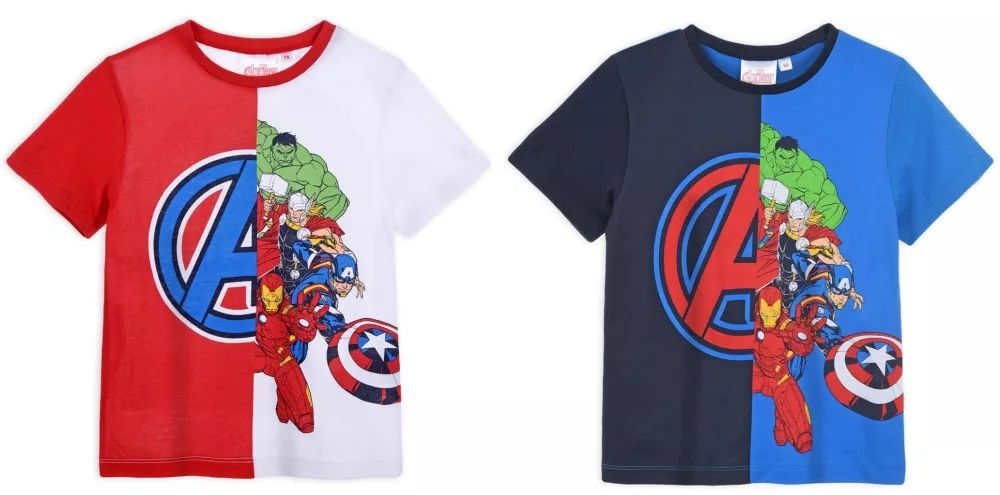 Avengers Kinder kurz T-Shirt, Oberteil 4-10 Jahre