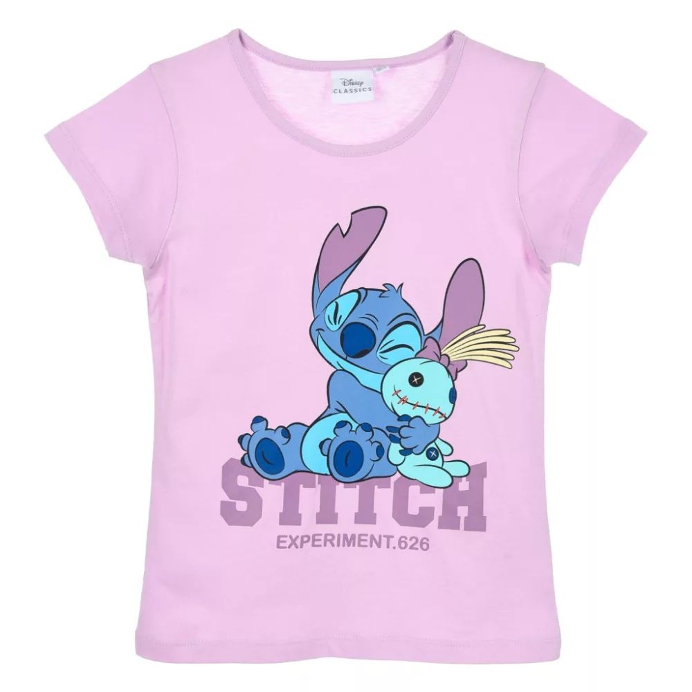 Disney Lilo und Stitch Experiment Kinder Kurzarm-T-Shirt, Oberteil 3-8 Jahre
