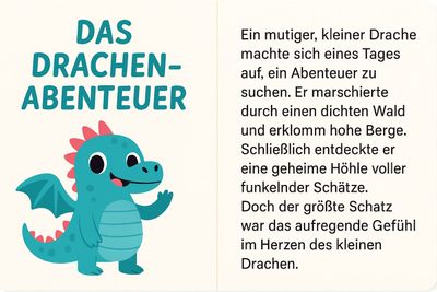 Das drachenabenteuer Text