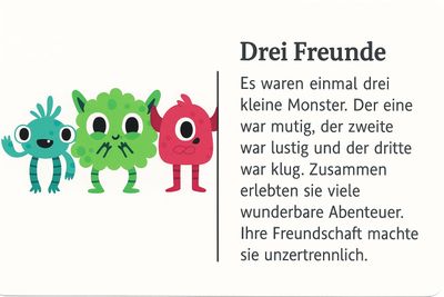 Drei Freunde Text