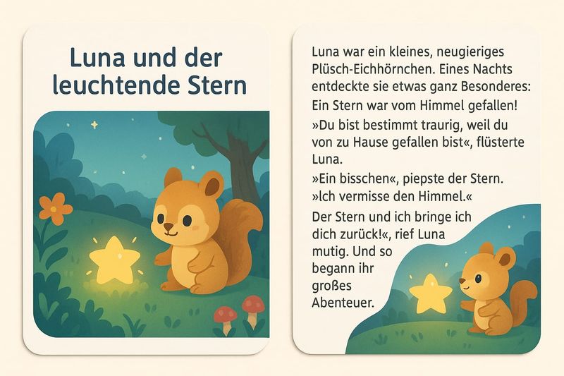 Luna und der leuchtstern Text 