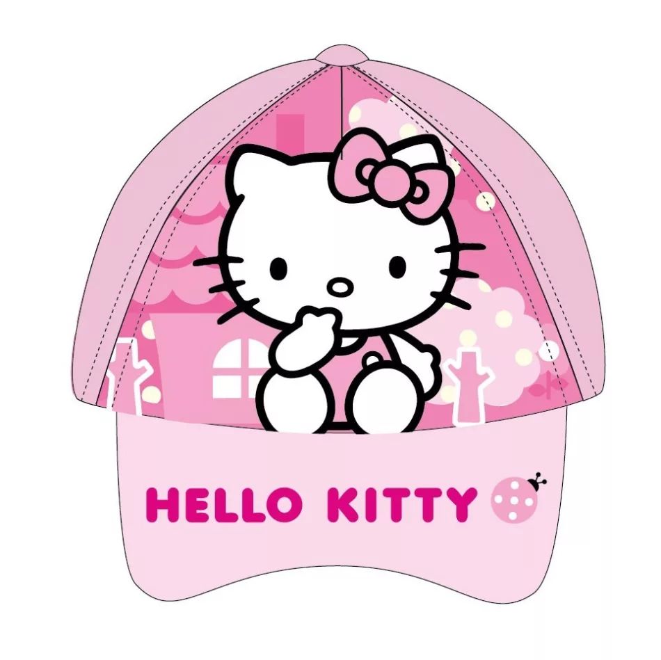 Hello Kitty Pink Town Kinder Baseballkappe 53 cm