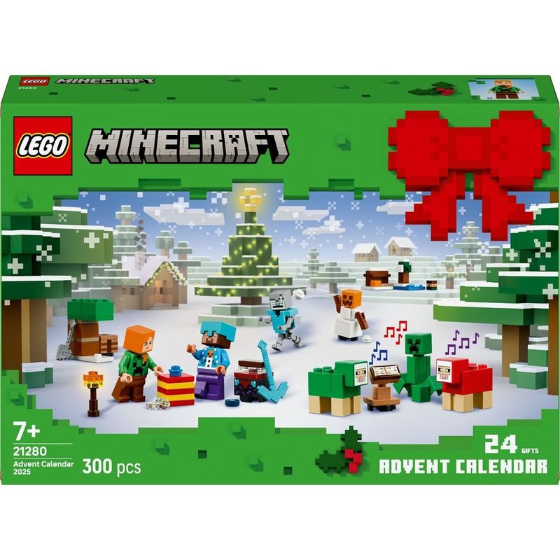 LEGO® Minecraft™ 21280 - Adventskalender 2025 (300 Teile) LEGO® Minecraft™ 21280 - Adventskalender 2025 (300 Teile)