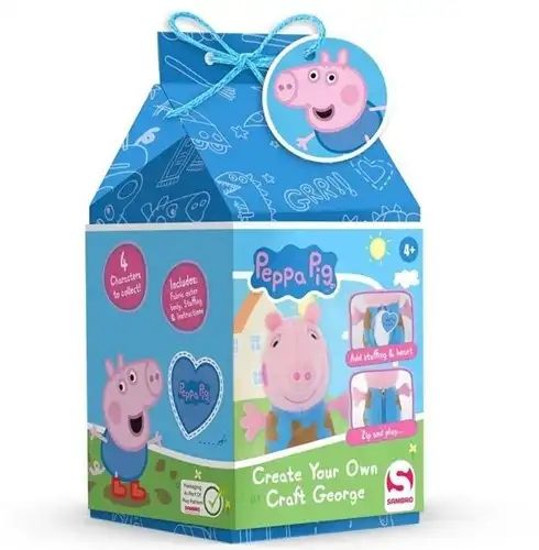 Peppa Pig Create Your Own Craft George 9x19cm