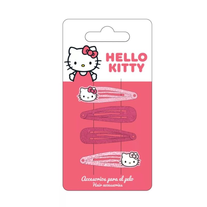 Hello Kitty Sweet Haarklemmenset 4 Stk Hello Kitty Sweet Haarklemmenset 4 Stk