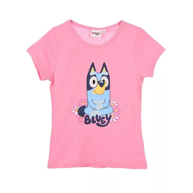 Bluey Kinder Kurzarmshirt, Oberteil