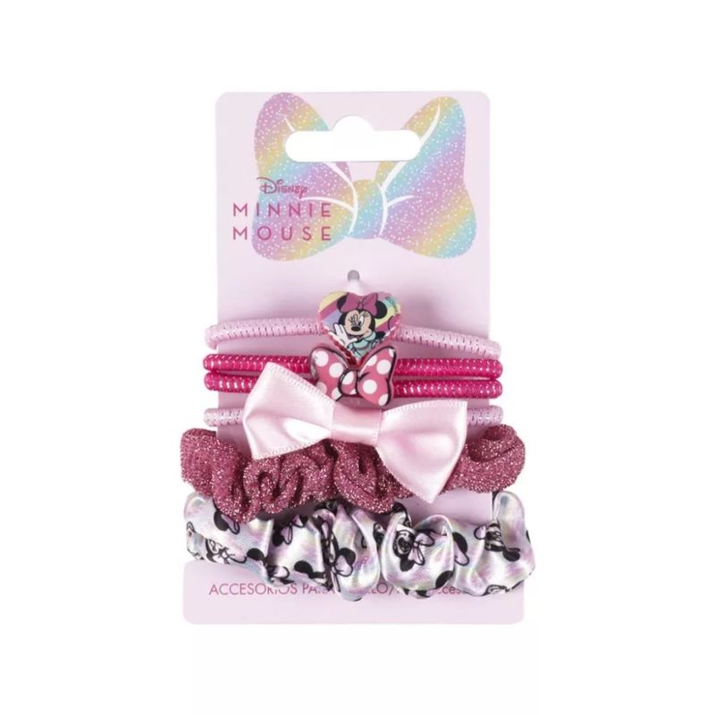 Disney Minnie Haargummi-Set, 6er