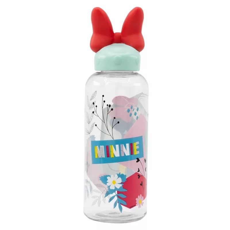 Disney Minnie Being More 3D Figurine Plastikflasche 560 ml Disney Minnie Being More 3D Figurine Plastikflasche 560 ml