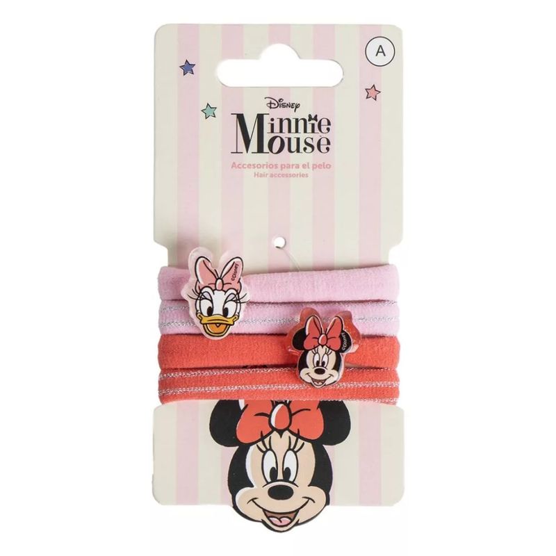Disney Minnie Daisy Haargummi-Set, 4 Stk.
