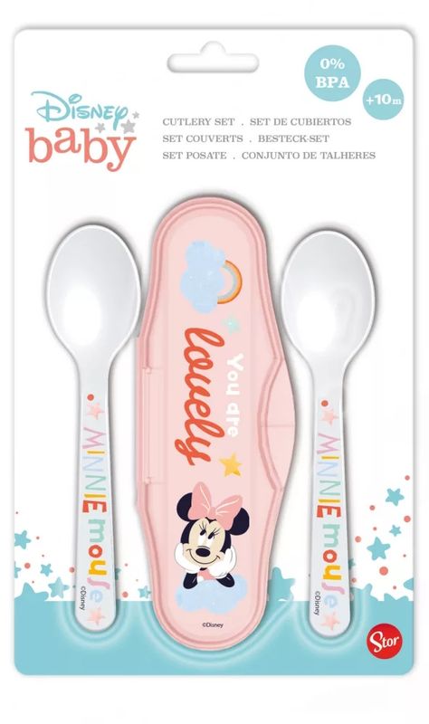 Disney Minnie Baby Reisebesteck Set Disney Minnie Baby Reisebesteck Set