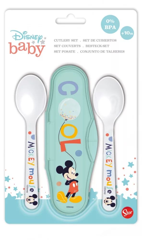 Disney Mickey Baby Reisebesteck Set