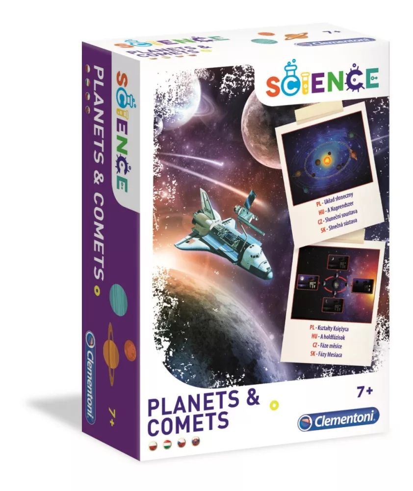 Farbe Experiment Planeten und Kometen Wissenschaftsset Clementoni