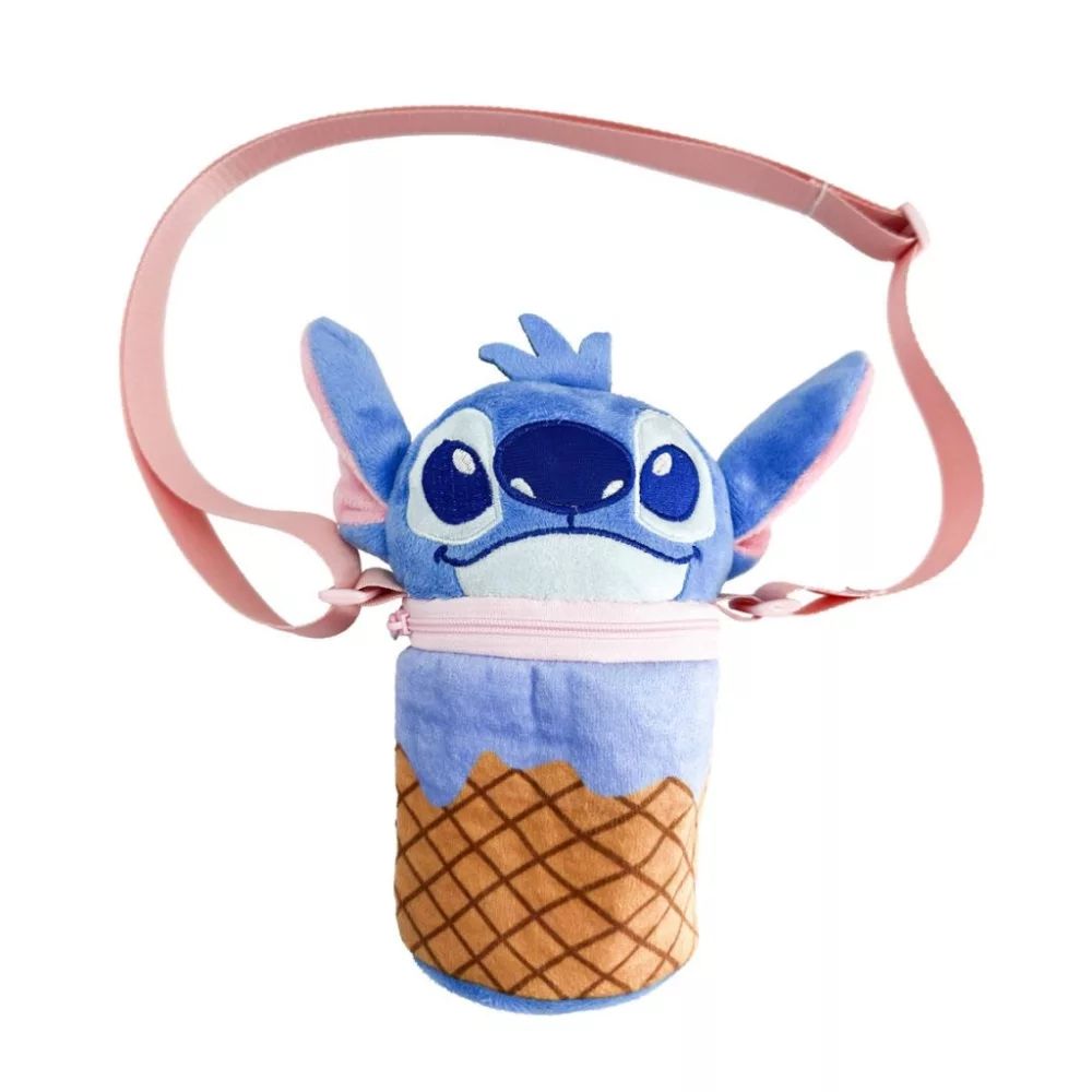 Disney Lilo und Stitch Ice Cream Plüschrucksack, Tasche 18 cm