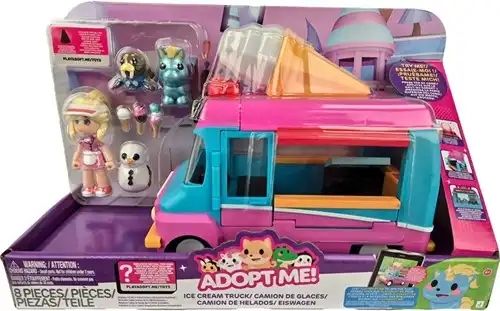 Adopt me! Spielset Eiswagen + Licht und Sound 19x30cm Adopt me! Spielset Eiswagen + Licht und Sound 19x30cm