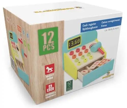 Spielzeugkasse Holz 18x16,5x14cm Spielzeugkasse Holz 18x16,5x14cm