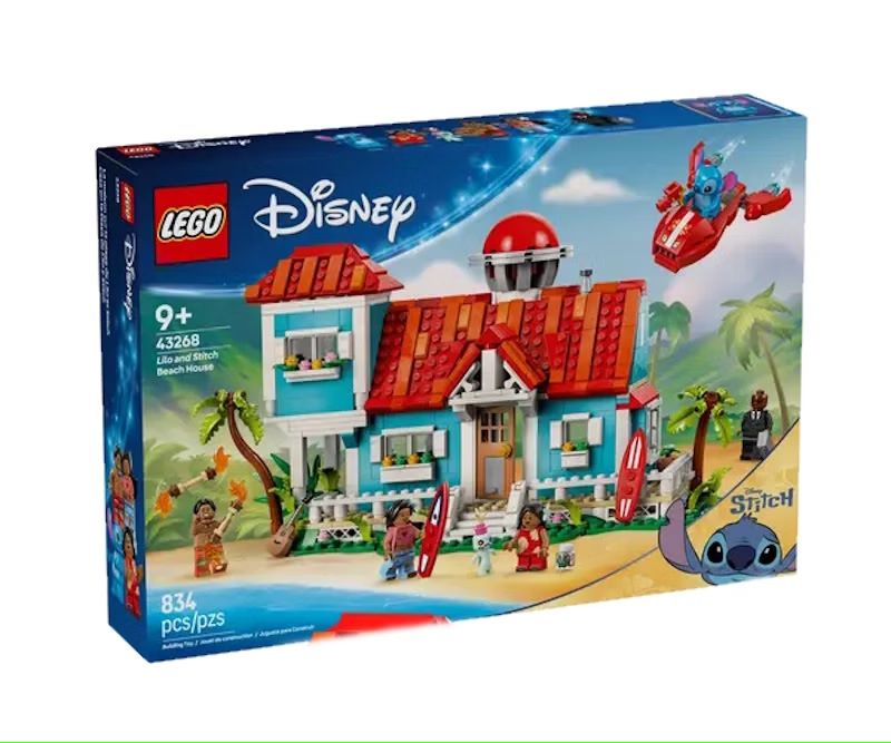 LEGO® Disney Classic 43268 - Das Strandhaus aus „Lilo und Stitch“ (834 Teile) LEGO® Disney Classic 43268 - Das Strandhaus aus „Lilo und Stitch“ (834 Teile)
