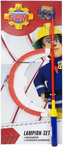 Fireman Sam Laternenset LED 20x52cm