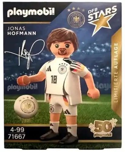 Playmobil DFB Stars Jonas Hoffmann 9x12cm Playmobil DFB Stars Jonas Hoffmann 9x12cm