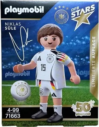 Playmobil DFB Stars Niklas Süle 9x12cm Playmobil DFB Stars Niklas Süle 9x12cm