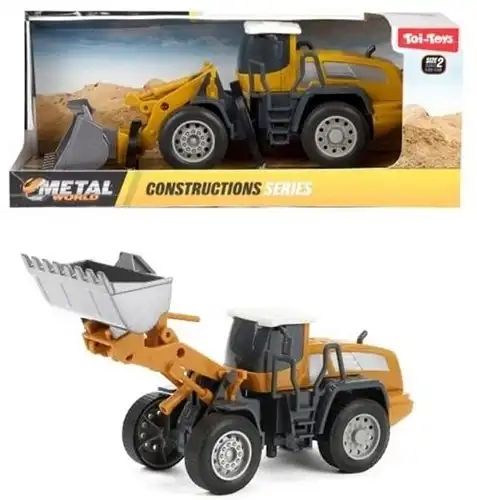 METALL Druckguss Bau Radlader 1:55 15x22,5cm METALL Druckguss Bau Radlader 1:55 15x22,5cm
