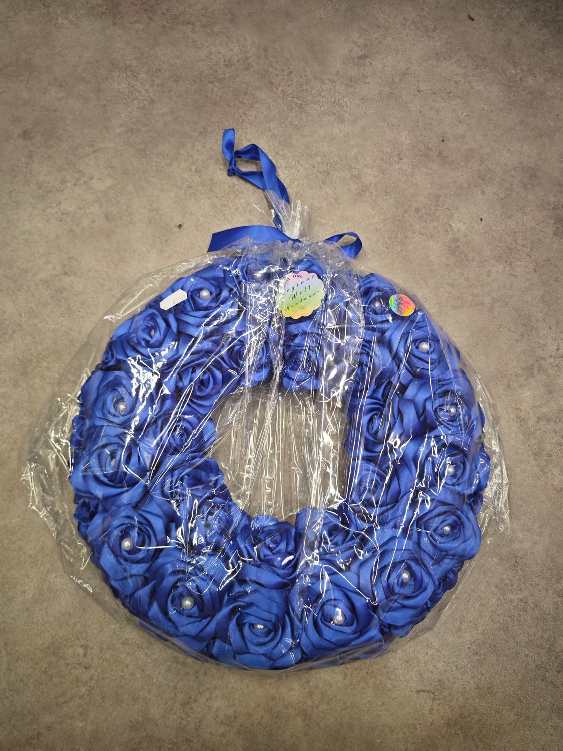 Rosenkranz blau zum hinhängen