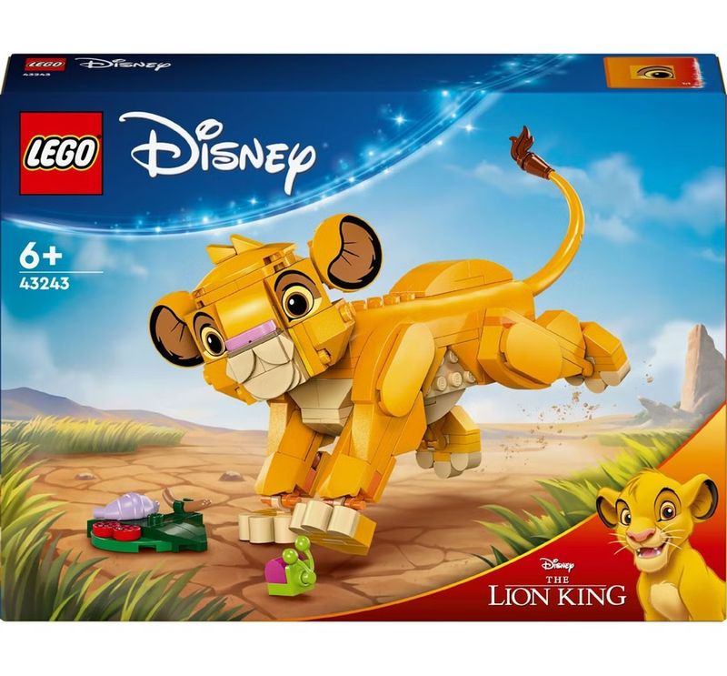 LEGO® Disney™ Classic 43243 - Simba, das Löwenjunge des Königs (222 Teile)