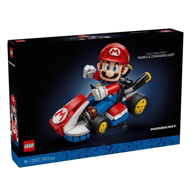 LEGO® Super Mario 72037 - Mario Kart™: Mario & Standard-Kart (1972 Teile)