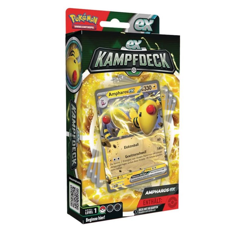 Pokemon PKM EX-Kampfdeck Ampharos oder Lucario Mai 2023 - EVT 05. Mai 2023