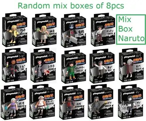 Playmobil Naruto Restposten – 72er Mix – Neu & OVP – Zufällige Sortierung Playmobil Naruto Restposten – 72er Mix – Neu & OVP – Zufällige Sortierung