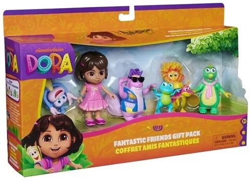 Spin Master Dora Figuren 9cm 5-Pack Fantastic Friends Gift Pack 18,5x30,5cm