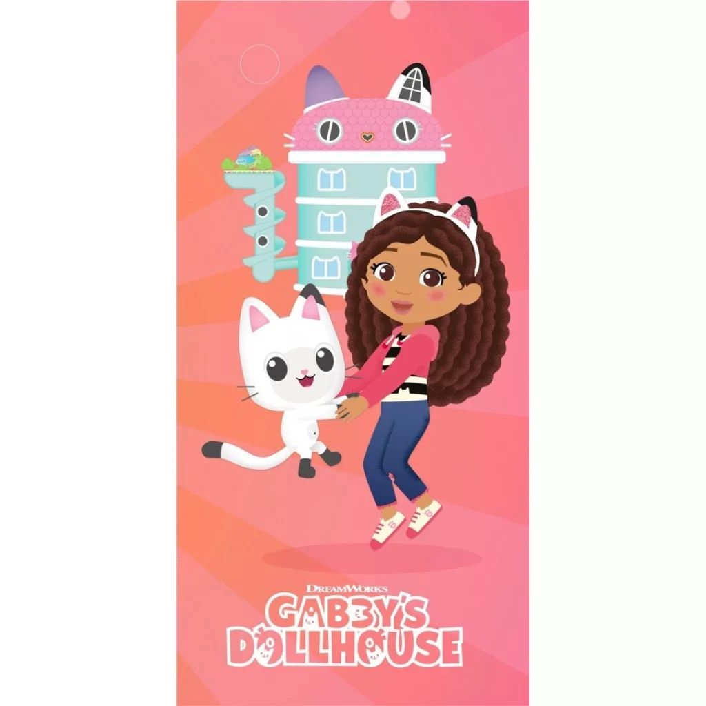 Gabby's Dollhouse Dream House Badetuch, Strandtuch 70x140cm (Schnelltrocknend) Gabby's Dollhouse Dream House Badetuch, Strandtuch 70x140cm (Schnelltrocknend)