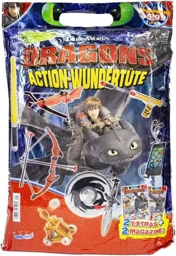 XL-Blindbag Dragons Action 24x37cm (2x Magazines + 2x Extras) XL-Blindbag Dragons Action 24x37cm (2x Magazines + 2x Extras)