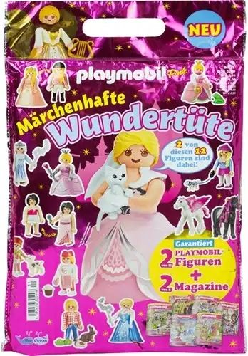 XL-Blindbag Playmobil Pink Märchenhafte 24x37cm (2x Magazines + 2x Extras) XL-Blindbag Playmobil Pink Märchenhafte 24x37cm (2x Magazines + 2x Extras)