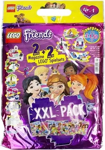 XL-Blindbag Lego Friends XXXl-Pack 24x37cm (2x Magazines + 2x Lego Extras) XL-Blindbag Lego Friends XXXl-Pack 24x37cm (2x Magazines + 2x Lego Extras)