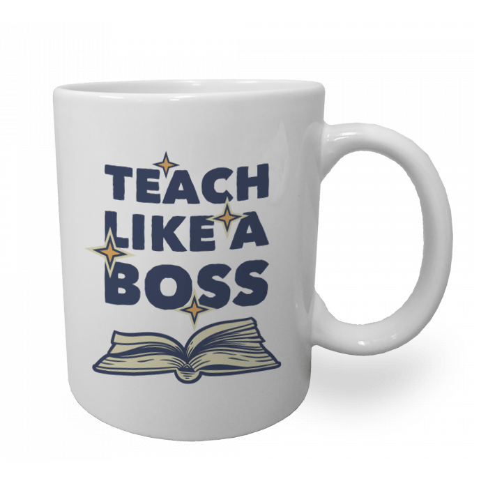 White 11oz ceramic mug