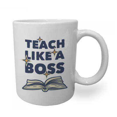 White 11oz ceramic mug