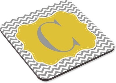 3.75&quot; X 3.75&quot; - white hardboard coaster