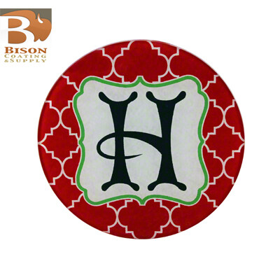 7.75&quot; x .188&quot; - Round Glass ​Cutting Board