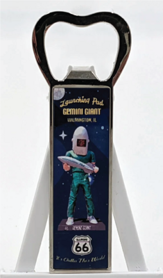 Small Bottle Opener with magnet on the back