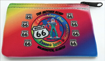 Rectangle coin purse, ear bud holder...
